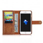 DG.MING Plånboksfodral till iPhone 7 Plus - CamelBrun