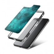 Fashion mobilskal till Apple iPhone 7 Plus - Green Galaxy