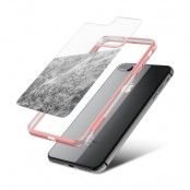 Fashion mobilskal till Apple iPhone 7 Plus - Half marble grey