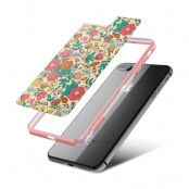 Fashion mobilskal till Apple iPhone 7 Plus - Retro Blommor - Bei