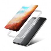 Fashion mobilskal till Apple iPhone 7 Plus - Rymden - Orange/Blå