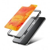 Fashion mobilskal till Apple iPhone 7 Plus - Vattenfärg - Orange