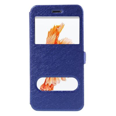 Fodral med fönster till iPhone 7/8 Plus - Blå