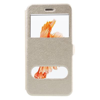 Fodral med fönster till iPhone 7/8 Plus - Guld