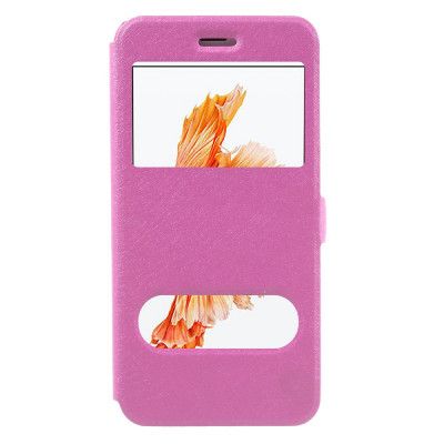 Fodral med fönster till iPhone 7 Plus - Rosa