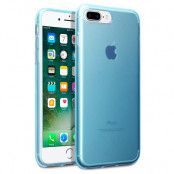 Gel Mobilskal till iPhone 7 Plus - Blå (Blå)