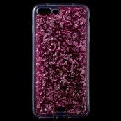 Glitter Sequins Mobilskal till iPhone 7 Plus - Rosa