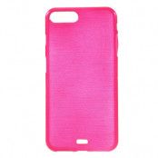 Glossy Brushed Mobilskal till iPhone 7 Plus - Rosa