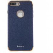 iPaky Cross Texture TPU Cover (iPhone 7 Plus) - Blå