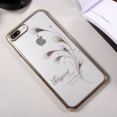 Kingxbar Mobilskal iPhone 7 Plus - Fjädrar