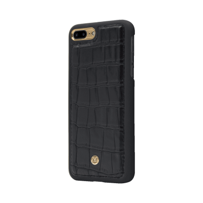 Marvêlle iPhone 7/8 Plus Magnetiskt Skal -Black Croco