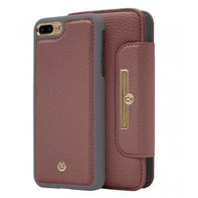 Marvêlle N°303 Plånboksfodral iPhone 7/8 Plus - ROSEBERRY ROSE