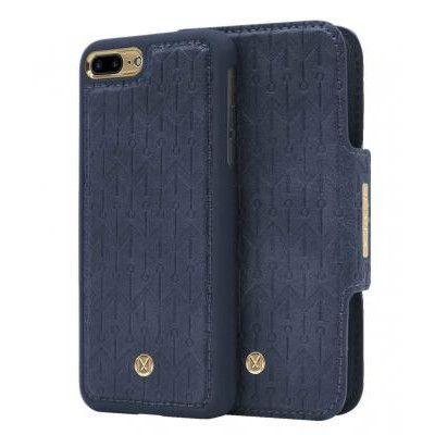 Marvêlle N°307 Plånboksfodral iPhone 7/8 Plus - OXFORD BLÅ SIGN