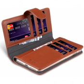 Melkco Wallet Extra Cardslots (iPhone 8/7 Plus) - Brun