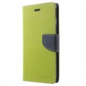 Mercury Fancy Diary Plånboksfodral till Apple iPhone 7 Plus - Grön (Grön)
