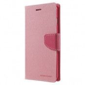 Mercury Fancy Diary Plånboksfodral till Apple iPhone 7 Plus - Rosa (Rosa)