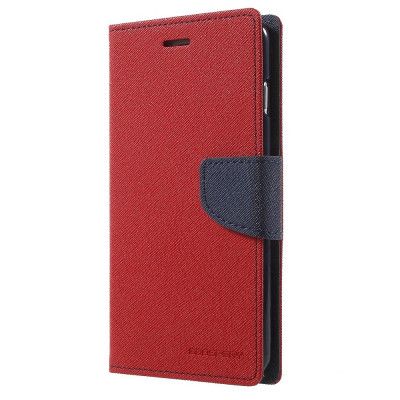 Mercury Plånboksfodral till iPhone 7 Plus & iPhone 8 Plus - Röd