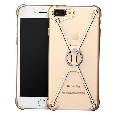 OATSBASF X Metal Bumper Skal till iPhone 7 Plus - Gold