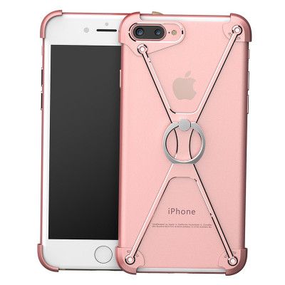 OATSBASF X Metal Bumper Skal till iPhone 7 Plus - Rose Gold