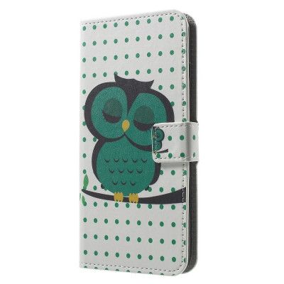 Plånboksfodral till iPhone 7/8 Plus - Sovande Uggla