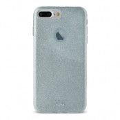 Puro Glitter Shine Cover iPhone 7/6/6S Plus - Ljusblå