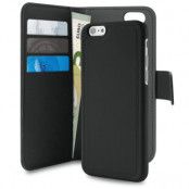 Puro Plånboksfodral till iPhone 7/8 Plus - Svart