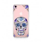 Skal till Apple iPhone 7 Plus - Blue Skull