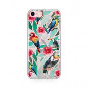 Skal till Apple iPhone 7 Plus - Parrot jungle