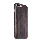 Skal till Apple iPhone 7 Plus - Mörkbetsat trä