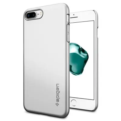 SPIGEN Thin Fit Skal till Apple iPhone 7 Plus - Silver
