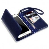 Trifold Plånboksfodral till iPhone 7 Plus - Blå