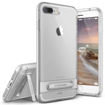 Verus Crystal Bumper Skal till Apple iPhone 7 Plus - Silver