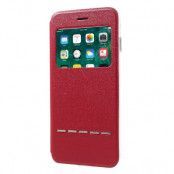 View fodral till Apple iPhone 7 Plus - Röd