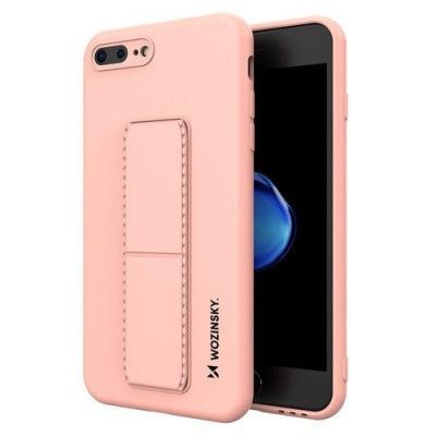Wozinsky Kickstand Silicone Skal iPhone 7 plus/ iPhone 8 plus - Rosa