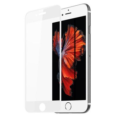[2-PACK] Härdat Glas Skärmskydd iPhone 7/8/SE 2020 - Vit