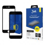 3MK FlexibleGlass Härdat Glas iPhone 7 / 8 / SE 2020 - Svart
