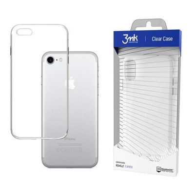 3MK Skal iPhone 7 / 8 / SE - Transparent