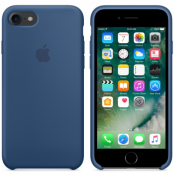 Apple Silikonskal (iPhone 7) - Djupblå
