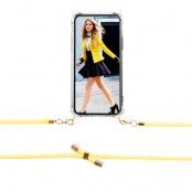 Boom iPhone 7/8/SE 2022 skal med mobilhalsband - Rope Yellow
