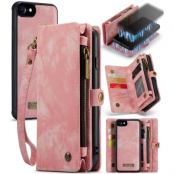Caseme iPhone 7/8/SE(2020/2022) Plånboksfodral Detachable Rosa