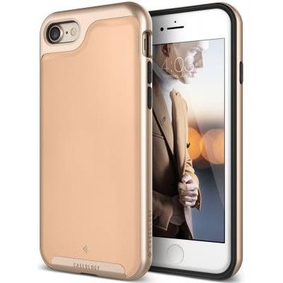 Caseology Envoy Äkta Läder Skal iPhone 7/8/SE 2020 - Beige