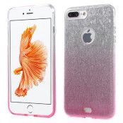 Combo glitter skal till iPhone 7 Plus - Rosa
