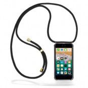CoveredGear Necklace Case iPhone 7/8/SE 2020 - Svart Cord
