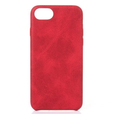 Crazy Horse mobilskal till iPhone 7/8/SE 2020 - Röd