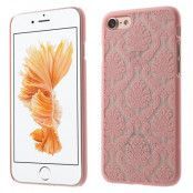 Damask Flowers Mobilskal till iPhone 7 - Rosa