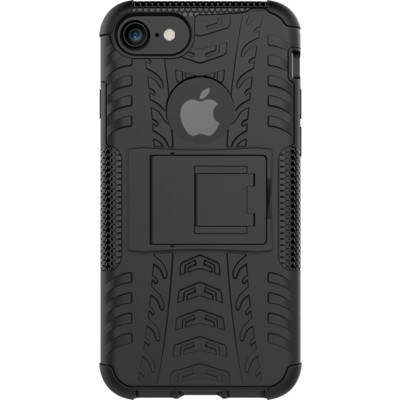 Deltaco Dazzler Skal med Stativ för iPhone 7/8 - Svart