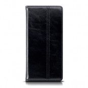 Double Stitch Plånboksfodral till iPhone 7 - Svart