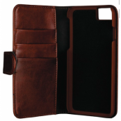 Essentials Detachable Wallet (iPhone SE2/8/7/6/6S) - Brun (läderimitation)