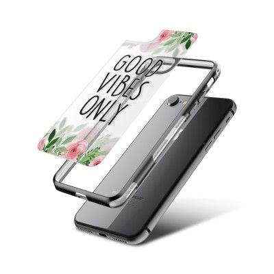 Fashion mobilskal till Apple iPhone 7 - Good Vibes Only