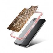 Fashion mobilskal till Apple iPhone 7 - Mandala - Wood